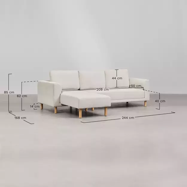 Kampinė Sofa Caspin