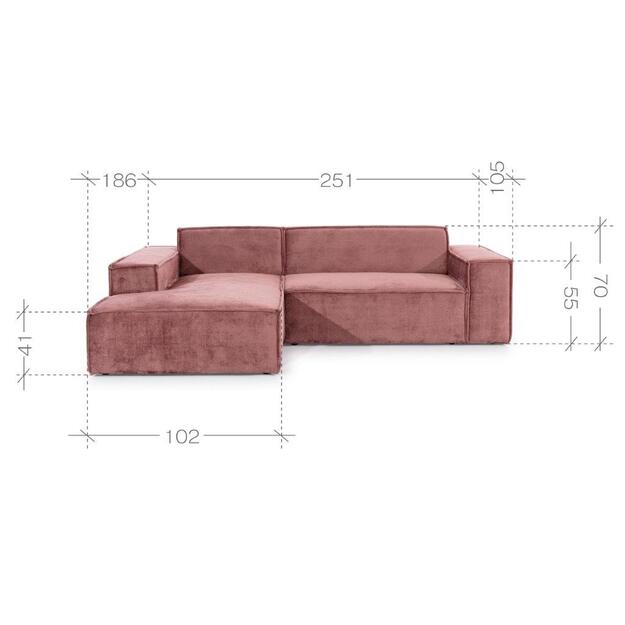 Modulinė Kampinė Sofa Fondy