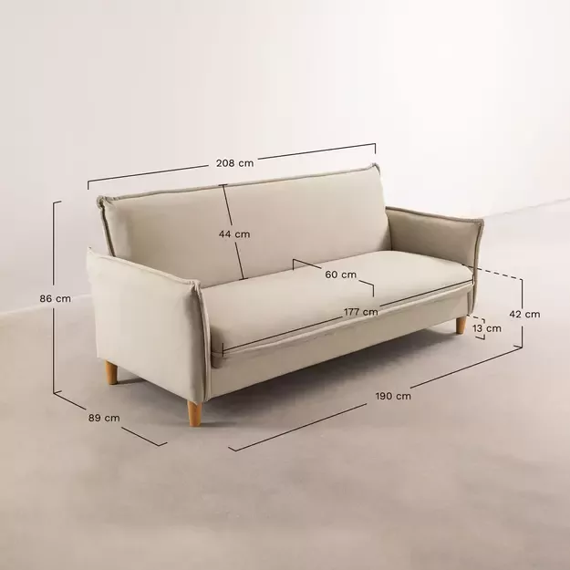 Dvivietė Sofa-Lova Hung