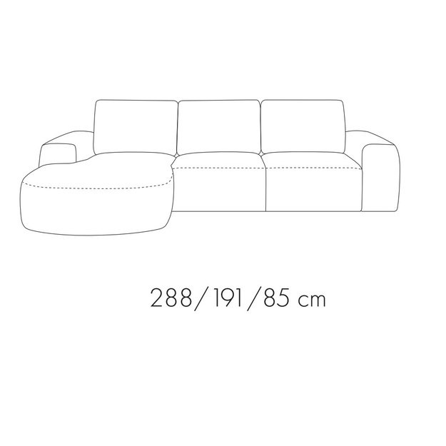 Modulinė Kampinė Sofa Tomino