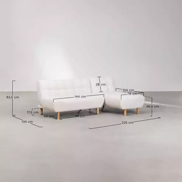 Trivietė Sofa-Lova Madi