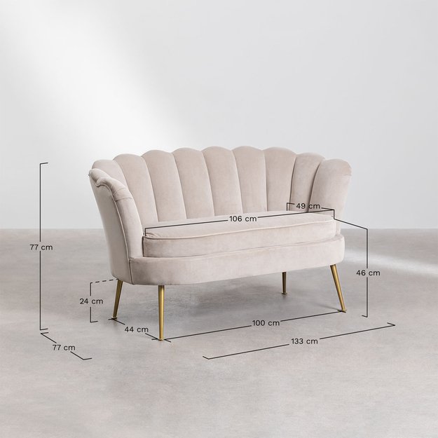 Dvivietė Sofa Mori