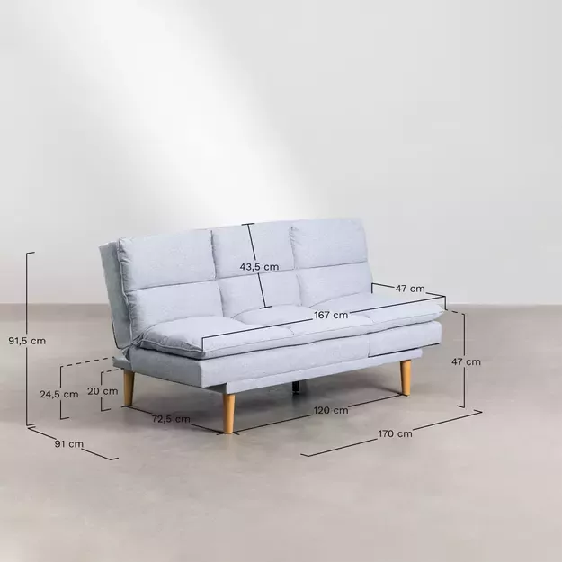 Dvivietė Sofa-Lova Eka