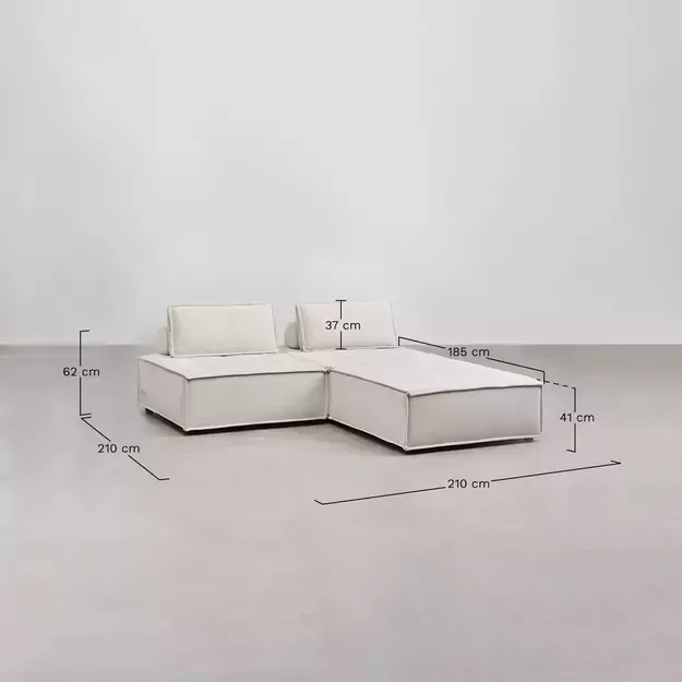 Modulinė Kampinė Sofa Verma