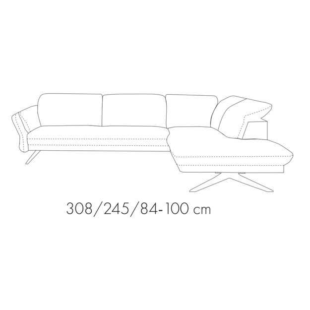 Modulinė Kampinė Sofa Marbella