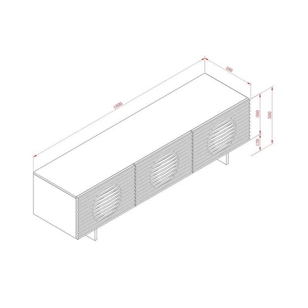 Hudson H12 TV Cabinet